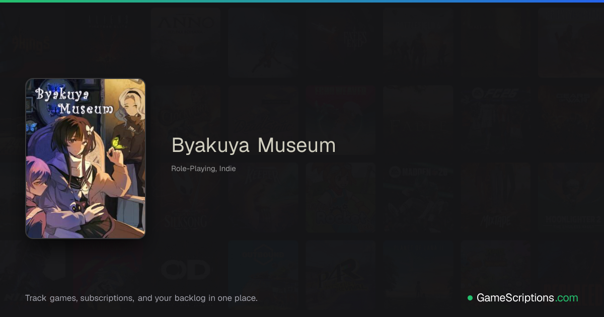 Byakuya Museum | GameScriptions