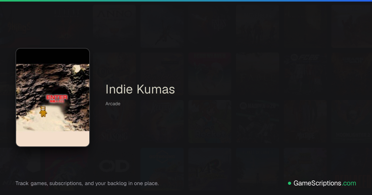 Indie Kumas | GameScriptions